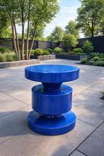 Moderne Blauwe - Bijzettafel - Magnesiumoxide, Antiek en Kunst