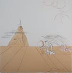 Salvador Dali (1904-1989) - Paysage iberique : Homme