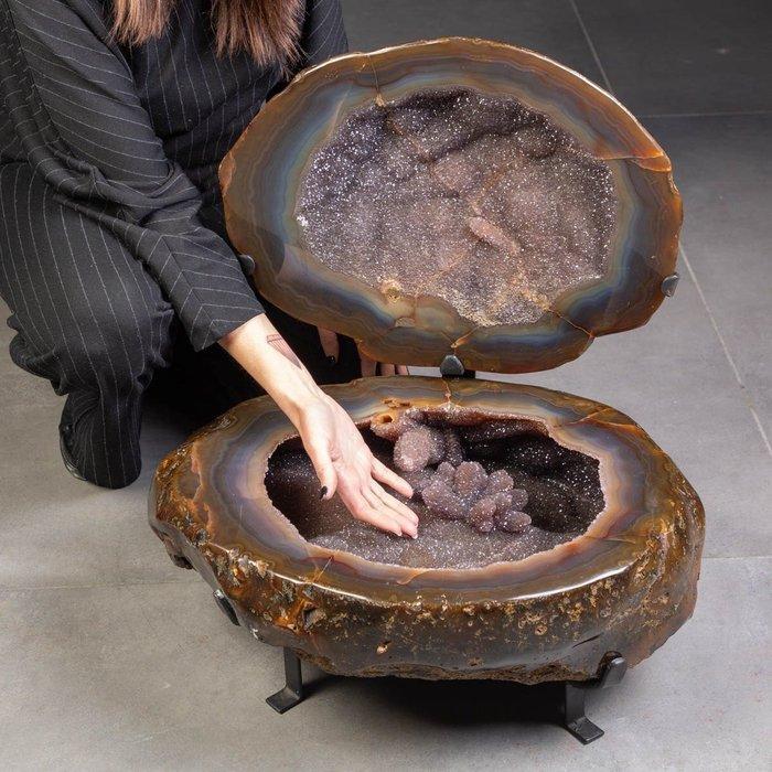 Prachtige en exclusieve grote agaat geode. Exclusieve geode, Collections, Minéraux & Fossiles