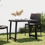 vidaXL Campingtafel hout-look 79x56x64 cm PP, Tuin en Terras, Verzenden, Nieuw