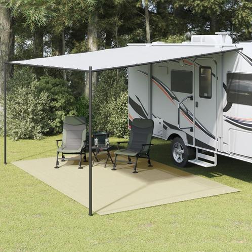 vidaXL Tenttapijt 5x3 m crèmekleurig, Caravans en Kamperen, Tentaccessoires, Nieuw, Verzenden