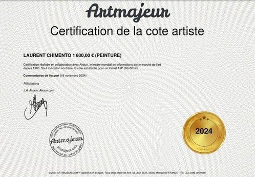 Laurent Chimento (XX-XXI) - Méditerranéenne, Antiek en Kunst, Kunst | Schilderijen | Klassiek