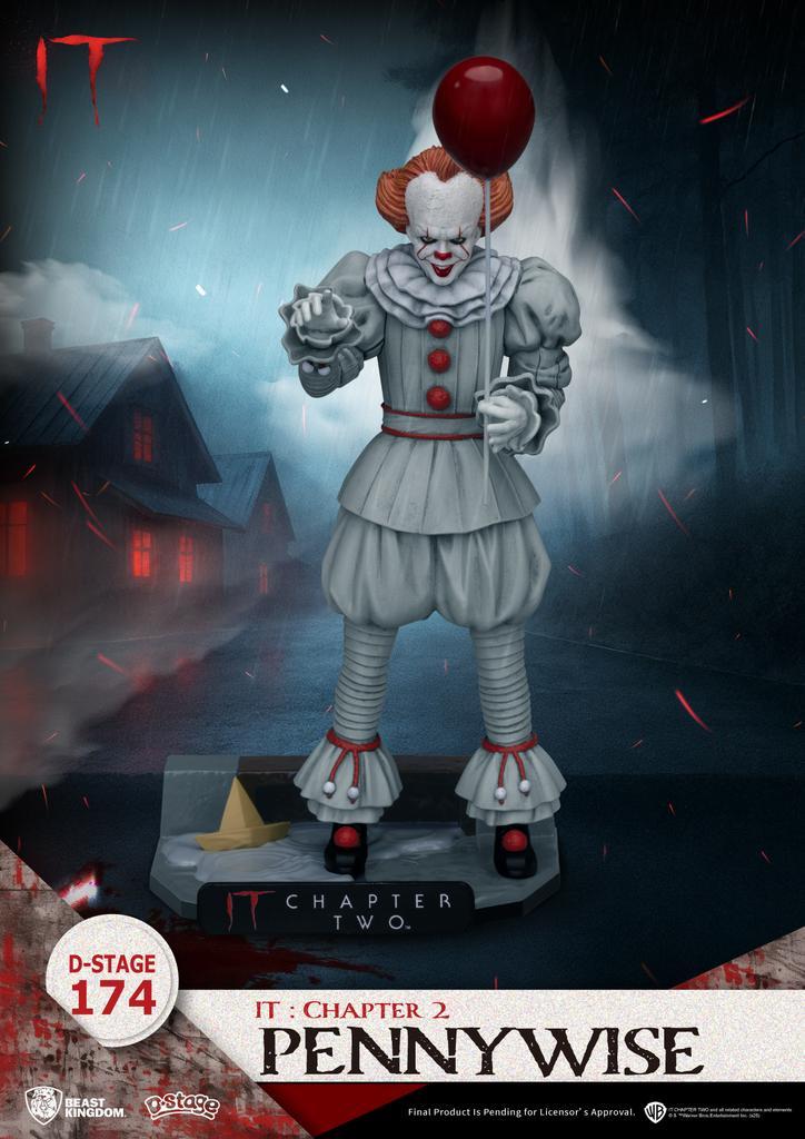 It Chapter Two D-Stage PVC Statue Pennywise 15 cm, Verzamelen, Film en Tv, Ophalen of Verzenden