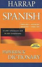 Harrap Spanish-English/English-Spanish Dictionary  Book, Livres, Not specified, Verzenden