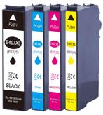 Huis-Merk  EPSON 407 C13T07U440 Geel 24ml 247print, Computers en Software, Printerbenodigdheden, Verzenden, Nieuw, Epson