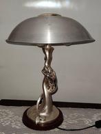 Linea Argenti - Lampe de table - métal, résine argentée et