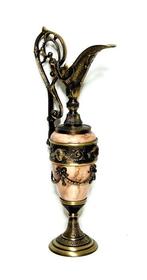 Vase - Bronze, Marbre - Siervaas, Antiquités & Art