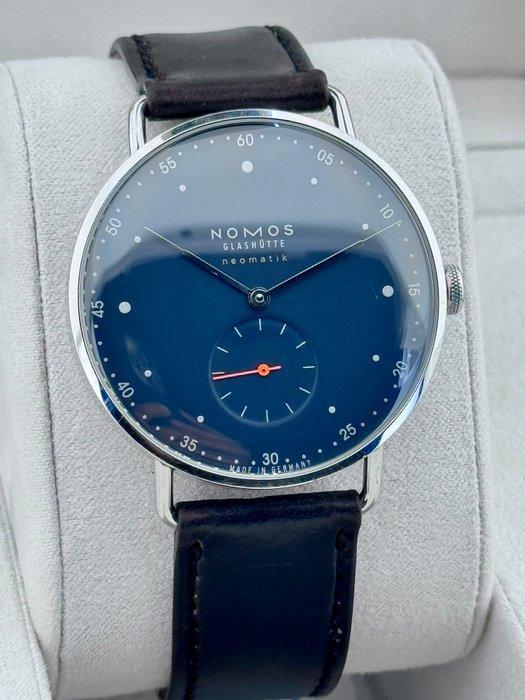 Nomos - Metro Neomatik Midnight Blue Automatic 39mm. - 1115, Handtassen en Accessoires, Horloges | Heren