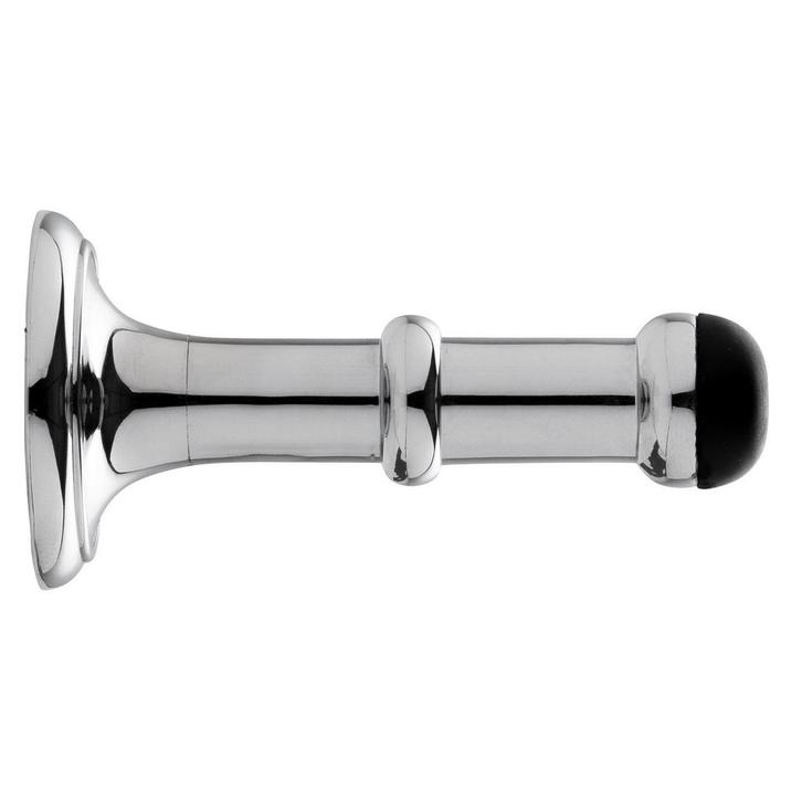 Deurstopper in glanzend nikkel - muurbescherming - De Oud..., Doe-het-zelf en Bouw, Hang- en Sluitwerk, Overige typen, Nieuw, Koper of Messing