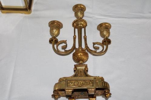 Kaarsenhouder (2) - Brons, Messing, Antiek en Kunst, Antiek | Overige Antiek