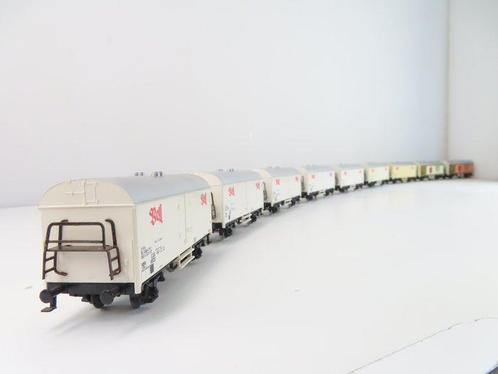 Märklin H0 - 4535/4415 - Modeltrein goederenwagon (9) - 9x, Hobby en Vrije tijd, Modeltreinen | H0
