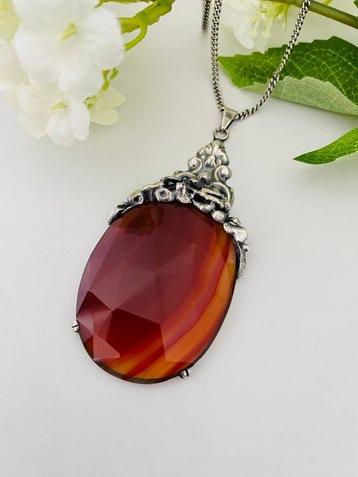 Zilver, G.J. van den Bergh & Zn (1941-1949) - Ketting met