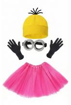 Minion Kostuum Vrouw  Roze, Verzenden
