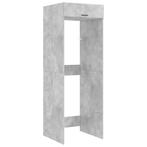 vidaXL Wasmachinekast 2 pcs Beton 67,5 x 68 x 200 cm Bewerkt, Huis en Inrichting, Kasten | Overige, Verzenden, Nieuw