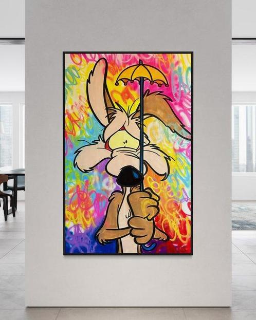 Gunnar Zyl (1988) - Wile E. Coyote XXL, Antiek en Kunst, Kunst | Schilderijen | Modern