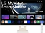 LG -  Smart Monitor 27 Inch - Full Hd Ips - Wit, Computers en Software, Monitoren, IPS, Verzenden, Nieuw, Ingebouwde speakers