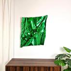 José Soler Art - Steel Silk. Green (Wall Sculpture)