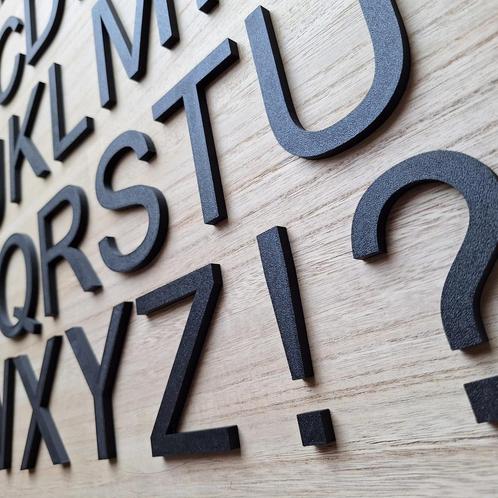Nieuwe 3D letters - Reclame - Decoratie - stel zelf samen, Verzamelen, Merken en Reclamevoorwerpen, Nieuw