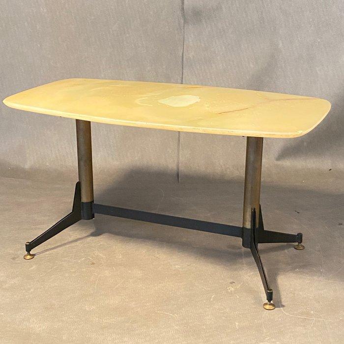 Centre de table - Fer, Onyx - Table basse de salon en onyx, Antiek en Kunst, Curiosa en Brocante