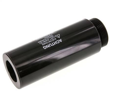 G1-1/2 Aluminium Free-Flow Geluidsdemper Pneumatiek, Doe-het-zelf en Bouw, Overige Doe-Het-Zelf en Bouw, Verzenden