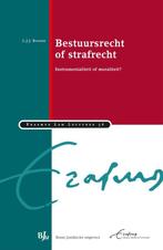 Bestuursrecht of strafrecht / Erasmus Law Lectures, Verzenden, Zo goed als nieuw, L.J.J. Rogier