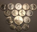 Wereld. Collection of coin 15 pieces in total 1953/1976