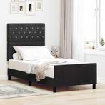 vidaXL Bedframe Zwart 90x200 cm Velvet, Huis en Inrichting, Verzenden, Nieuw