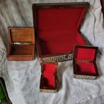 Sieradendoos - Hout, parelmoer - sieradendoos