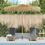 vidaXL Parasol van bamboe met dak van bananenbladeren 210 cm, Tuin en Terras, Verzenden, Nieuw