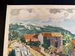 Yves Brayer (1907-1990) - Vue de Provence (Rare exemplaire