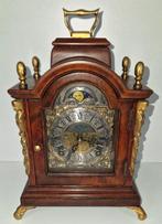 Horloge de bureau, Horloge de table - Vintage - Noyer -, Antiek en Kunst
