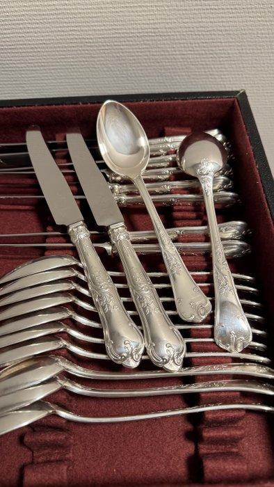 Orfèvrerie Wiskemann - Bestekset (124) - Verzilverd -, Antiquités & Art, Antiquités | Meubles | Tables