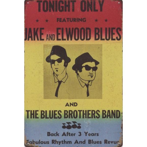 Wandbord -  The Blues Brothers Band – Jake And Elwood Blues, Maison & Meubles, Accessoires pour la Maison | Décorations murale