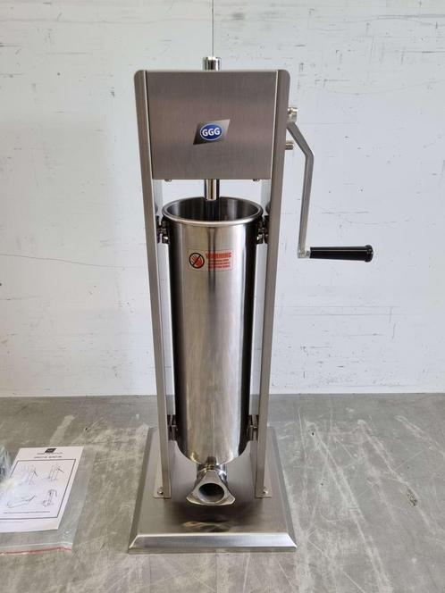 RVS Verticale vulbus stopbus worstvuller 7 liter Horeca, Zakelijke goederen, Horeca | Keukenapparatuur, Ophalen of Verzenden