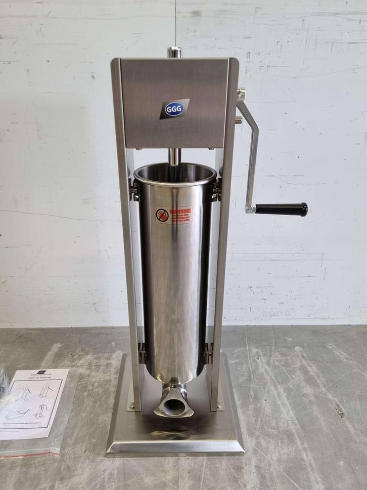 RVS Verticale vulbus stopbus worstvuller 7 liter Horeca, Zakelijke goederen, Horeca | Keukenapparatuur, Ophalen of Verzenden