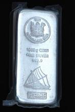 1 kilogram - Zilver - Heraeus, Postzegels en Munten, Edelmetalen en Baren
