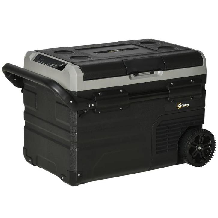 TRUUSK Koelbox Auto 40L Met LED Verlichting Compressor Auto, Autos : Divers, Autos divers Autre, Envoi