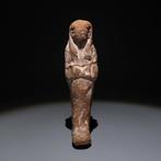 Égypte ancienne Terre cuite Ushebti. Basse époque, 664 - 332, Verzamelen