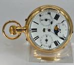 TS Schweiz - 18K Gold Savonette - digitale, Handtassen en Accessoires, Horloges | Heren, Nieuw
