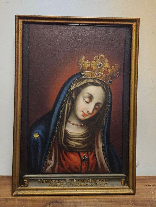 Europäische Schule (XVIII-XIX), Naar - Gnadenbild Mariens, Antiek en Kunst, Kunst | Schilderijen | Klassiek