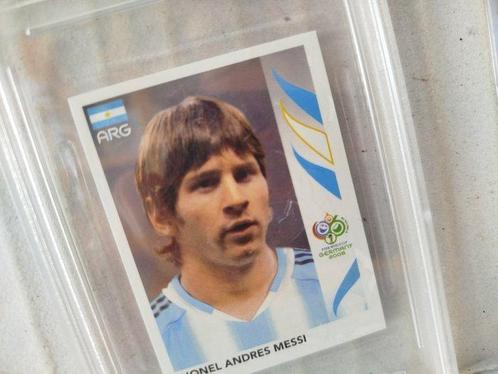 2006 Panini World Cup Lionel Messi #185 ROOKIE W/C - PSA 9, Verzamelen, Stickers