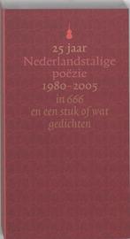 25 Jaar Nederlandstalige Poezie 1980-2005 9789077907207, Verzenden, Nvt, Chr?tien Breukers