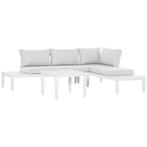 TRUUSK L-vormige Tuinmeubelset - 3-delig met Bijzettafel en, Tuin en Terras, Verzenden, Nieuw