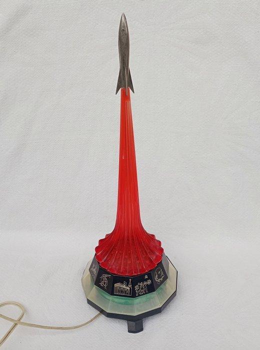 Yuzhmash USSR nachtlamp Space Era naar 25e congres van de, Antiquités & Art, Antiquités | Assiettes décoratives & Carrelages