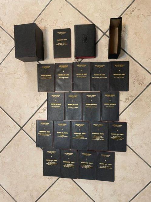 R. D. Edmondo Battisti - Breviario Romano Latino-Italiano, Antiek en Kunst, Antiek | Boeken en Manuscripten
