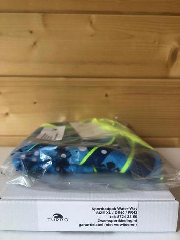 opruiming Turbo (SIZE XL) Sportbadpak Rev. Water Way beschikbaar voor biedingen