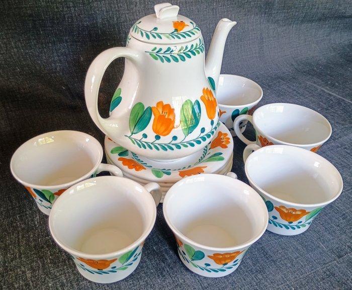 Richard Ginori - Cesare Lacca - Eetservies voor 6 (13) -, Antiek en Kunst, Antiek | Meubels | Tafels