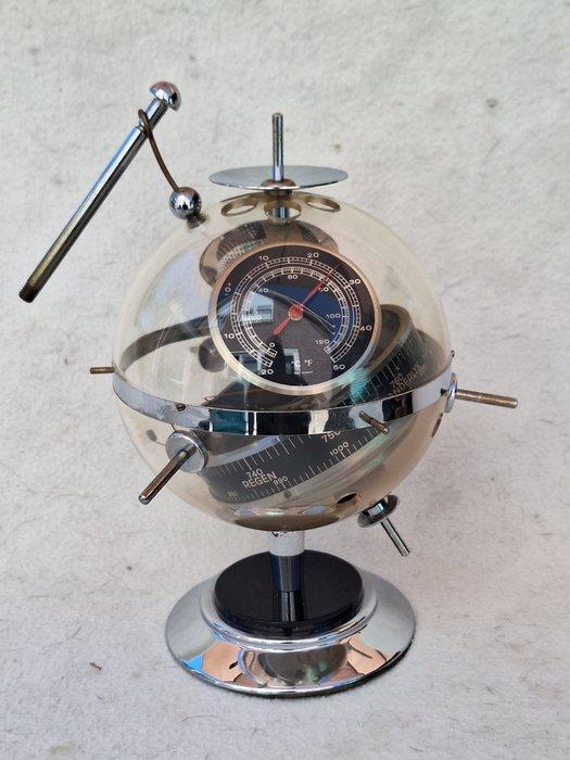 Weerstation - Metaal en plexiglas - Spoetnik model, Antiek en Kunst, Antiek | Wandborden en Tegels
