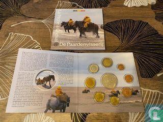 België jaarset 2014 De Paardenvisserij, Postzegels en Munten, Munten | België, Setje, Verzenden