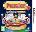 Puzzler World 2012 3D (3DS) PEGI 3+ Puzzle, Zo goed als nieuw, Verzenden
